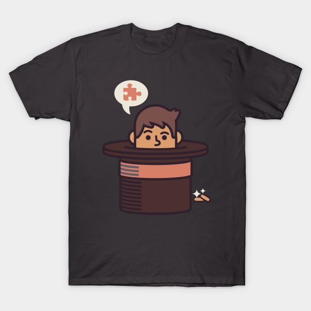 Puzzling Professor T-Shirt by Minilla